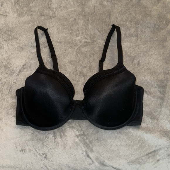 Wacoal Underwire Perfect Primer Contour Bra - Black and Blue - Size 36DD - Picture 5 of 10